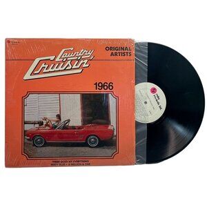Country Cruisin 1966 33 LP in Shrink Various Artists Billy Walker Jack Greene NM